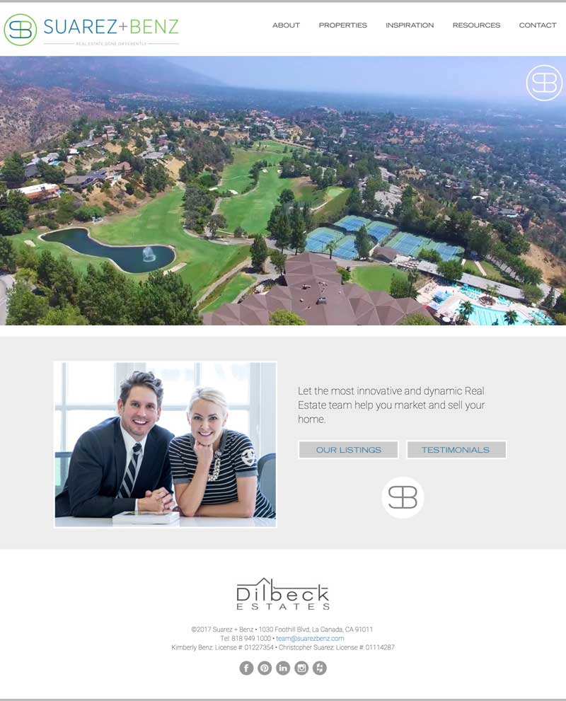Suarez Benz Website Screenshot